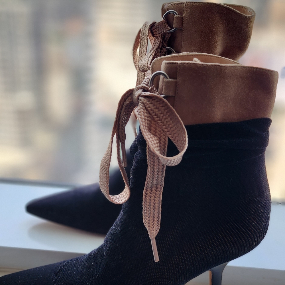Dior Hide - Stretch Mesh boots